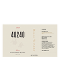 2022 Napa Sauvignon Blanc